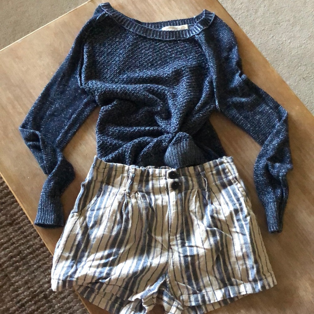 Ivy and Main size M linen shorts